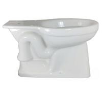 Cuvette WC seule ASPIRAMBO sans abattant sortie orientable D8cm - PORCHER - P233001 Blanc G