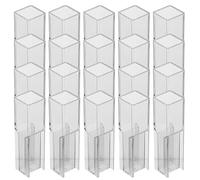 Cuvettes en Plastique Transparent 1,5ml Quatre Fenêtres Optiques | Minimise L'absorption Diffusion Lumière, Placement Constant, pour Analyses Colorimétriques et Tests en Laboratoire