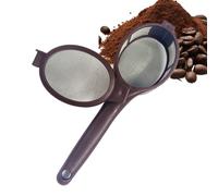 Cuvillère Filtre à Café, Filtre à Thé et Infusions avec Maille Fine, Manche Ergonomique Maillage Fin Pour Boissons Café et Infusions