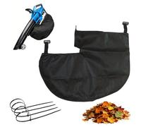 CUVZORA Sac de collecte pour aspirateur à feuilles Einhell GE-CL 36 Li E-Solo et Gardenic Hof 3000W, sac réglable avec fermeture éclair, compatible avec les souffleurs et aspirateurs à feuilles