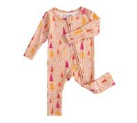 Cuwtheugwg Body Bébé Garçon Fille Noël Bebe Grenouillères Combinaison Neig Enfant Ensemble 18 Mois Mamie Papi Mixte Barboteuse Bonnet Costume Mon Premier Vêtement (Rose,9-12 mois)