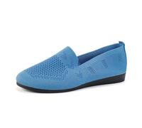 Cuwtheugwg Chaussure Orthopédique Femme Confortable Semelle Souple Chaussures Décontractées pour Basket Noire Sabot De Charpente Sandales Été Mode Et Sport Femmes Petit Talon (Bleu Ciel,40)