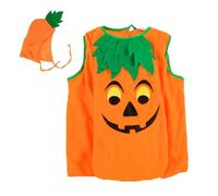Cuwtheugwg Deguisement Bebe Garcon Fille Halloween Ensembles Bébé Garçon Déguisement De Citrouille D'Halloween Combinaison Moto Enfant Costume 12 Ans Qui Fait Peur Cosplay (a#Orange,4-5 ans)