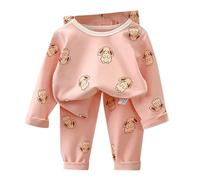 Cuwtheugwg Générique Vetement Garcon Automne Hiver Ensemble Pull Pour Enfants 2 Pièces Garçon Vêtements Tenue De Jogging Bebe Bleu Tous Les Jours Loisirs Cadeaux Cadeau (Blanc,90)