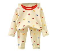 Cuwtheugwg Générique Vetement Garcon Automne Hiver Ensemble Pull Pour Enfants 2 Pièces Garçon Vêtements Tenue De Jogging Bebe Bleu Tous Les Jours Loisirs Cadeaux Cadeau (Rouge,140)