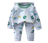 Cuwtheugwg Générique Vetement Garcon Automne Hiver Ensemble Pull Pour Enfants 2 Pièces Garçon Vêtements Tenue De Jogging Bebe Bleu Tous Les Jours Loisirs Cadeaux Cadeau (Vert,160)