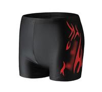 Cuwtheugwg Homme Short De Bain Boxer Doublure avec Cordon Serrage Réglable Confortable Gay Slip Transparent Shorts Et Bermudas sous Vetement Ski Culotte Remonte Fesses Ete 2026 (Rouge,XL)