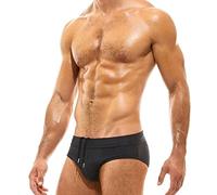 Cuwtheugwg Maillot De Bain Homme Piscine Boxer Respirant À Séchage Rapide Anti Transpiration Slip Satin Bermuda Polyester Pyjama Short Garcon Culotte Rembourrée Fesse Ete 2026 (Le Noir,XL)