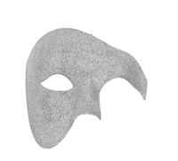 Cuwtheugwg Masque De Mascarade Brillant Masques En Dentelle Vénitienne Noire Pour Fêtes Style Vintage Femme Loup Blanc Carnaval La Décoration Costumes Fête Cosplay Décorations(Blanc)