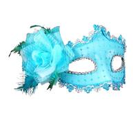 Cuwtheugwg Masques De Bal Masqué Pour Couples Masque Fête Sexy Venise Homme Femme Máscara Mascarada Venecianas Hombres Mujeres Vintage Mascarade Vénitien Carnaval Halloween(Bleu)