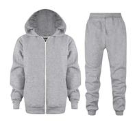 Cuwtheugwg Nouveau-Né Bébé Fille Automne Hiver Vêtements Set Mignon Pull Garcon Ensemble Survêtement Enfant Mariage Tenue De Running Basket Pyjama Satin Cadeaux (Grey,9-10 Ans)