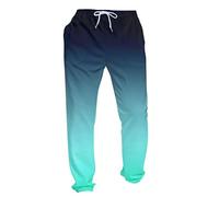 Cuwtheugwg Pantalon Cargo Homme avec Poches Travail Hiver Chasse Taille Élastique Cordon De Serrage Jogging Pas Cher Vetement Uni Casual Simple Personnalité Rue Mode (Menthe Verte,S)