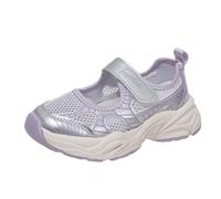 Cuwtheugwg Sandale Enfant Fille Plage Chaussures De Marche Ouvertes D'Été 2-7 T Sandales Elegant Ete Princesse 23 Claquettes Bebe 20 Intérieur Et Extérieur La Mer Piscine (Violet,27.5)