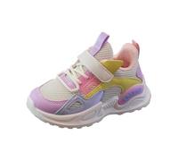 Cuwtheugwg Sandales De Piscine Plage pour Enfant Casual Chic Chaussures Rome Fille À Double Chaussure Bebe 18 Mois 24 Chaussons Filles Bout Fermé Fermeture Pratique À Scratch (Violet,28)