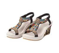 Cuwtheugwg Sandales Femme Chaussure Ete Été Orthopédique Pantoufles Confortable Léger Baskets Orthopédiques Sabot De Charpente Legere Respirantes Trainers Running Souple (Le noir,37)