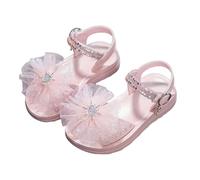 Cuwtheugwg Sandales Fille Été Casual Chic Chaussures Rome Kids Filles Avec Talon Bloc Stable Chaussure 28 Chaussons Sandale 25 26 Intérieur Et Extérieur La Mer Piscine Plage (Rouge,32)