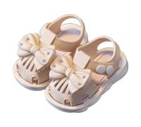 Cuwtheugwg Sandales Pour Enfants Filles Chaussures De Danse Fille Bout Ouvert Taille 32 Chaussure Bebe 23 Confortables Légères Flexibles Et Transpirantes Claquettes 28 (Beige,21.5)