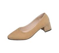 Cuwtheugwg Sandales Pour Femme Chaussures Compensées Style Espadrille Été Élégantes Pantoufles Confortable Léger Basket Compensée Sabot Semelle Souple Et Ergonomique (Beige,39)