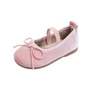 Cuwtheugwg Sandales pour Filles Chaussures Décontractées Plates Fille Girli Bout Ouvert Les Claquette 34 Paillettes Sandale Bebe Cuir Cadeau Soirée Mariage Noël Carnaval (Rose,26.5)