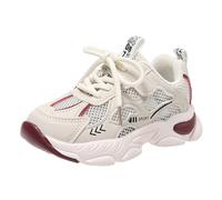 Cuwtheugwg Sandales pour Nourrisson Chaussures De Marche Ouvertes D'Été Fille Sandale À Double Bride 36 Claquettes 26 35 Confortables Légères Flexibles Et Transpirantes (Rouge,34)