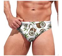 Cuwtheugwg Short De Bain Court Homme Plage avec Cordon Serrage Réglable Boxer Polyester Slip Sexy Moulant Bermuda Chino sous Vetement Pas Cher Culotte Cheval Ete 2026 Cadeau (Brun,M)