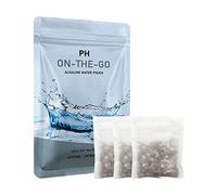 CUXFLS Pochette de filtre à eau alcaline portable pour votre bouteille, tasse, système de filtre à eau alcaline pour eau propre et à pH élevé pour eau potable pure, augmente naturellement les niveaux