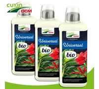 Cuxin 3 x 800 ML Engrais Liquide Universel Bio Naturel Croissance Nutriments