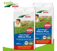 Cuxin Dcm 2x 10 KG Engrais de Gazon Micro Plus Croissance Jardin Pré Minéraux