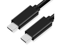 Cuxnoo Câble vidéo USB C à C 2 M, câble de moniteur 4K USB Type C prenant en charge la charge rapide 100 W et la synchronisation des données 10 Gbit/s