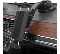 Cuxwill Support Tablette Voiture Tableau Bord pour 4 à 13 Pouces iPad Smartphone, Porte Tablet Pare-Brise avec Ventouse pour iPad Pro 12.9 10.5 9.7 Air Mini, Galaxy Z Fold, Fire HD, iPhone Téléphone