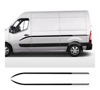 CUYENGT Autocollants décoratifs en Vinyle pour portière de Voiture, adaptés aux Camping-Cars Renault Master