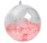 Cuyoyoa Sphère creuse en acrylique transparent à remplir pour fête de | Sphère transparente pour décoration de fête de mariage et idées cadeaux
