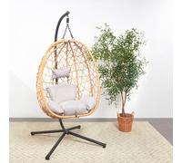 CUZCO - Fauteuil suspendu effet rotin