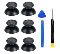 CUZKC Ensemble de 9 pièces Accessoires pour Outils de Tournevis de réparation pour ps5 et pour ps4 Manette, Stick de Remplacement pour ps5/ pour ps4 Manette