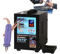 CUZONE Soudeuse par Points de Batterie 737G+, Machine de soudage par impulsions pour Batterie au Lithium 18650 14500, Fonctionne avec des Bandes de Nickel 0,35 mm, 220 V