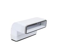 Cv 55 x 110 j - coude vertical 90° rectangulaire section 55 x 110 avec joint - ATLANTIC 460056