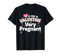CV est pour la Grossesse Mignonne très Enceinte Valentine T-Shirt
