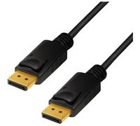 LogiLink CV0120 câble DisplayPort 2 m Noir