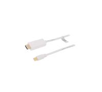 CV0124 Câble DisplayPort 1.2 mini Displayport mâle HDMI mâle LOGILINK