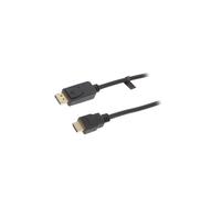 LogiLink Câble de connexion DisplayPort 1.2-HDMI 1.4, 1,0 m