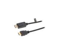 CV0128 Câble DisplayPort 1.2 Displayport Mâle HDMI Mâle3 mètresLOGILINK