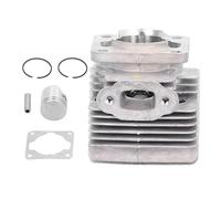 CVAADV Kit cylindre de 34 mm, joint de piston de rechange, compatible avec les pièces de tondeuses TL26/CG260 1E34F