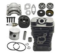 CVAADV Kit de joints de vilebrequin, cylindre, piston, roulement, compatible avec tronçonneuse Poulan PP220 PP221 PP260 1950 2150 2250 2450 2550 SM4018 41 mm