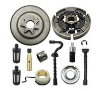 CVAADV Kit de pompe à pignon de tambour d'embrayage compatible avec les scies 021, 023, 025 MS230 MS250 US, tambour d'embrayage 325"-7T, embrayage, rondelle d'embrayage