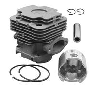 CVAADV Kit de reconstruction de piston de cylindre de 45 mm compatible avec débroussailleuse Oleo-Mac 453BP-Ergo 753S 753T 755 Master OS530-Ergo Efco 8530IC 8535