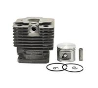 CVAADV Kit piston cylindre 44 mm compatible avec les pièces de rechange FS400, FS450, FS480, SP400, FR450 (4116 020 1215) for débroussailleuses et coupe-bordures