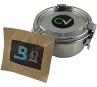 CVault Récipient hermétique en acier inoxydable avec pack d'humidité
