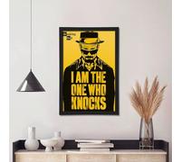 CVBGGG Poster du film Breaking Bad 25 rétro encadré - Peinture décorative et artistique - Décoration moderne pour chambre à coucher - 20 x 30 cm