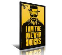 CVBGGG Poster du film Breaking Bad 25 rétro encadré - Peinture décorative et artistique - Décoration moderne pour chambre à coucher - 20 x 30 cm