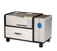 CVdrtyED Supports Imprimantes Support D'imprimante sous Le Bureau avec roulettes, Imprimante Mobile Et Chariot De Télécopie Tiroir Stockage CPU pour Bureau Scanner Fax(D,76 * 40 * 46cm)